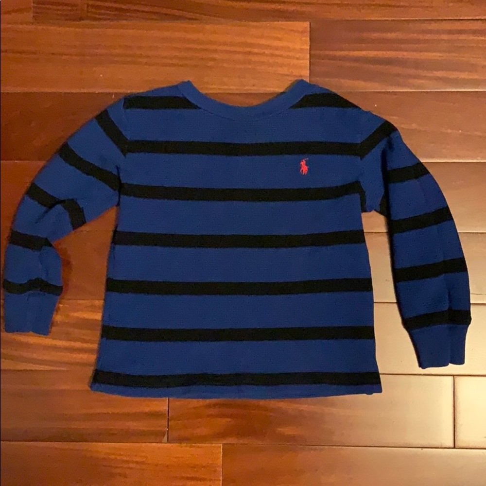 Boys Polo Long Sleeve Thermal
